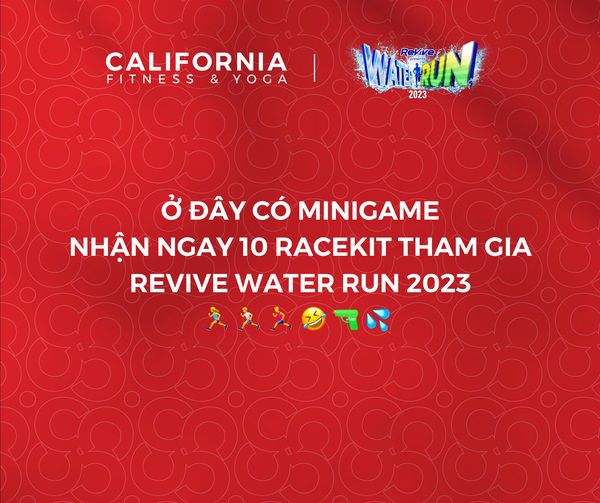 NHẬN NGAY 10 VÉ THAM GIA ĐƯỜNG CHẠY NƯỚC HOT NHẤT VIỆT NAM