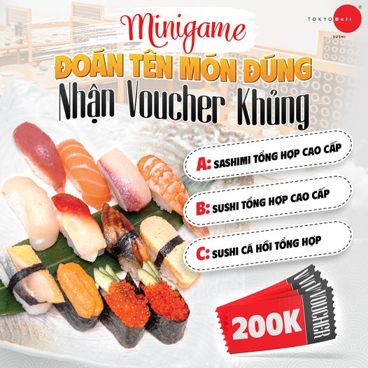 MINIGAME ĐOÁN TÊN MÓN ĐÚNG - NHẬN VOUCHER KHỦNG