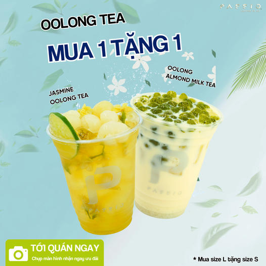 OOLONG TEA BÙNG NỔ DEAL MUA 1 - TẶNG 1