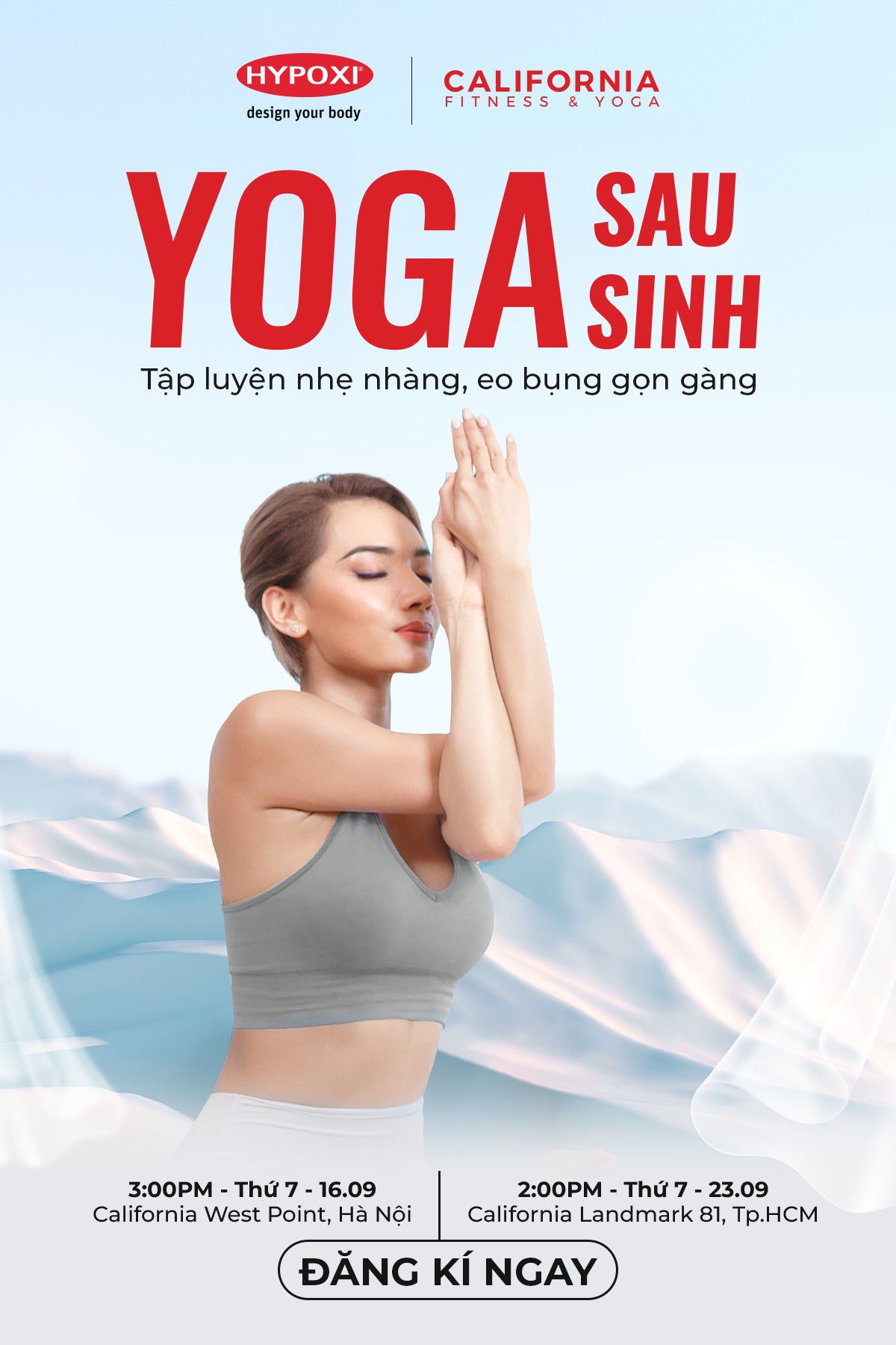 YOGA SAU SINH - LẤY LẠI VÓC DÁNG NHẸ NHÀNG