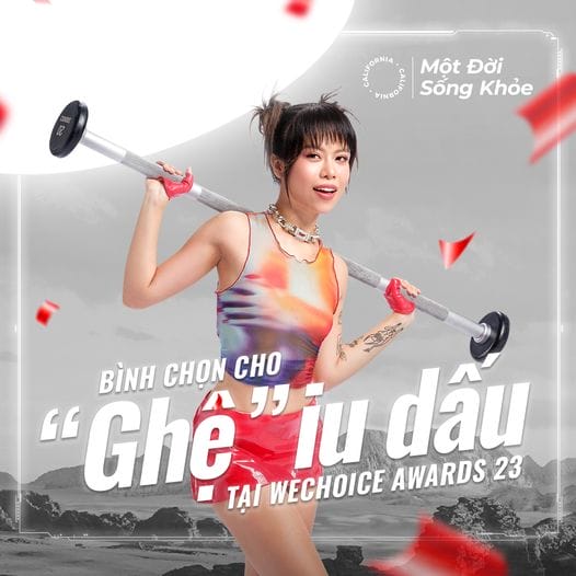 Chúc mừng tlinh - "ghệ" iu dấu của Cali nhận được 4 đề cử tại We Choice Awards 23