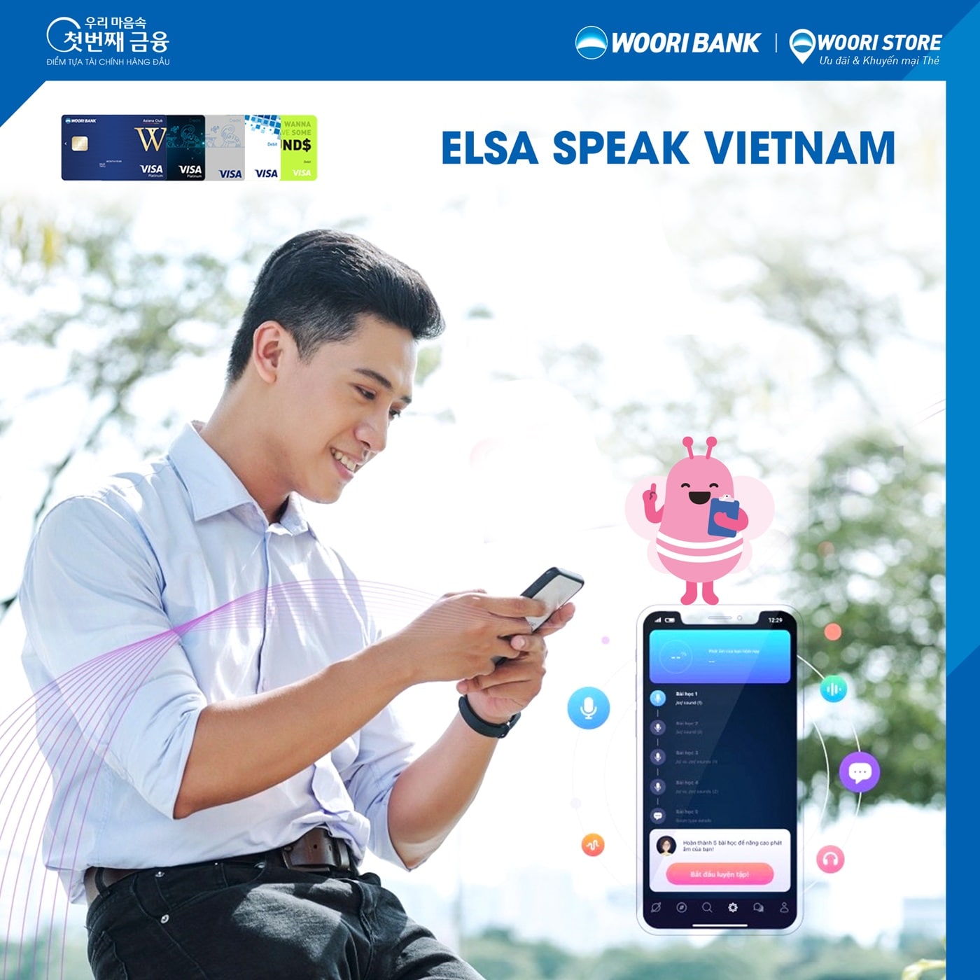 QUẸT THẺ WOORI , CHỌN NGAY ƯU ĐÃI
