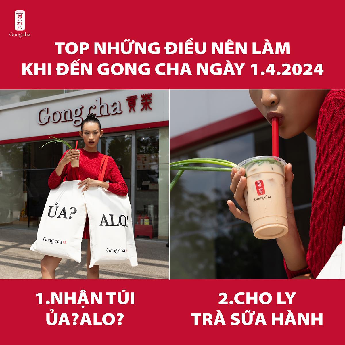 Top những điều nên làm khi ghé Gong Cha vào 1/4/2024
