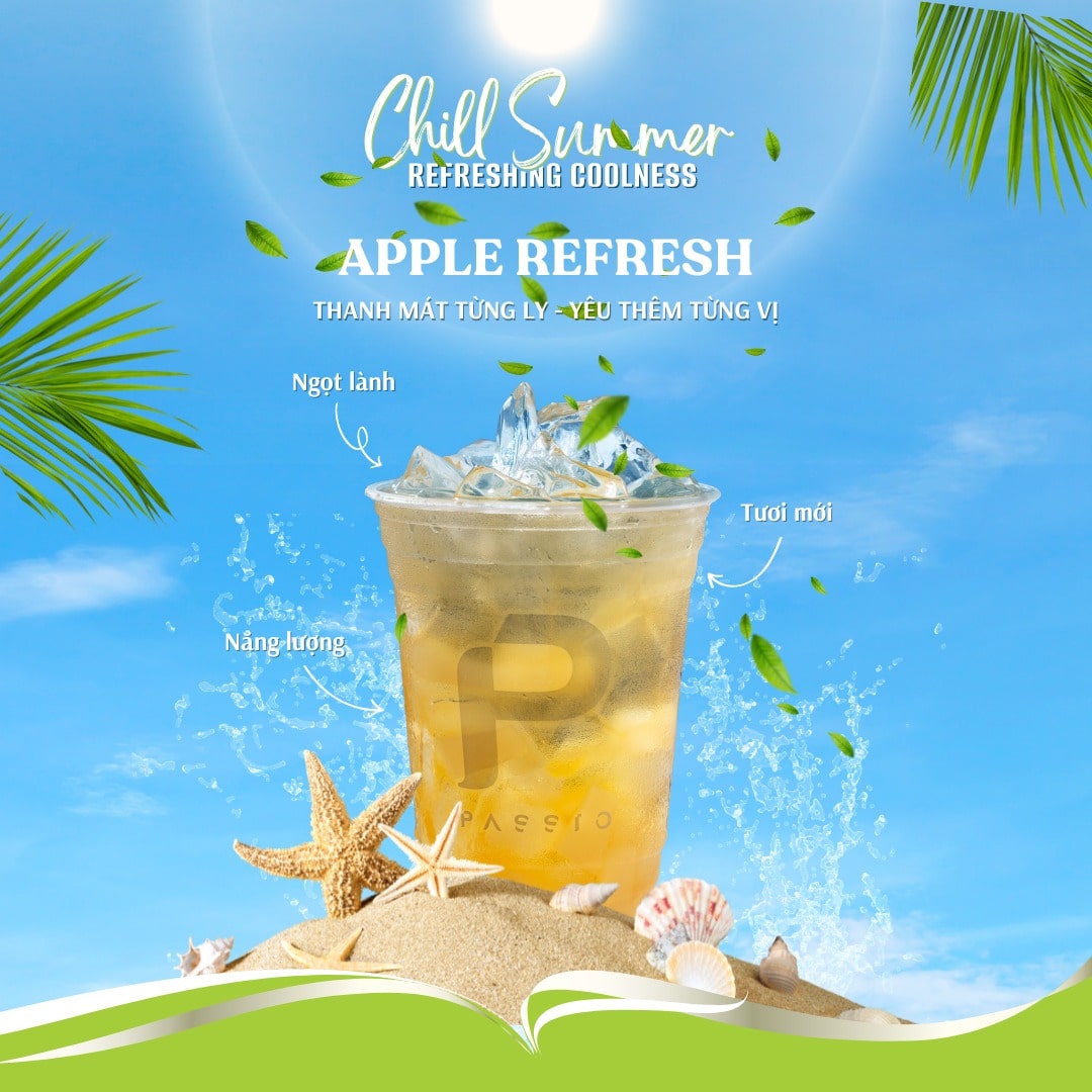 Apple Refresh – Thanh Mát Từng Ngụm