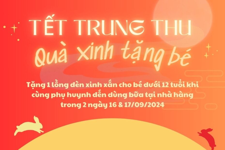 MỪNG TẾT TRUNG THU - Tokyo Deli Sushi