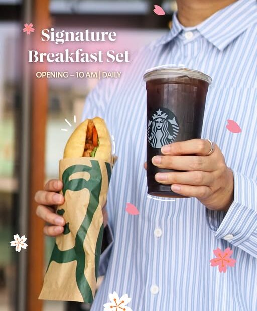 BỮA SÁNG HOÀN HẢO CHO NGÀY MỚI ĐẦY NĂNG ĐỘNG​ - Starbucks Vietnam