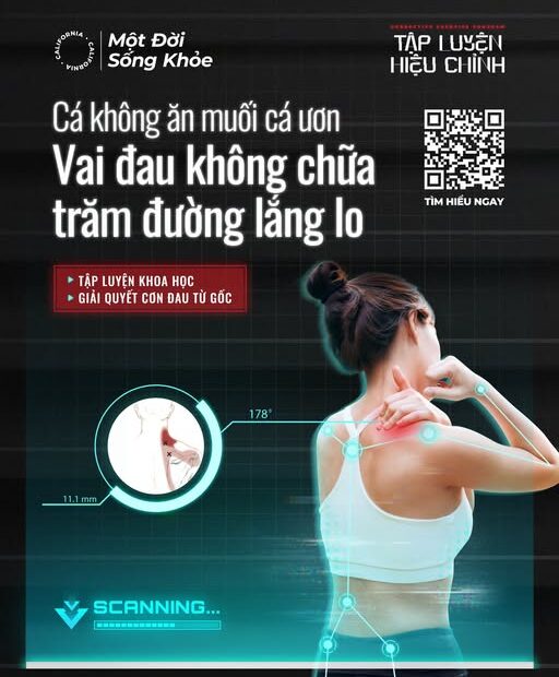 Vai đau không chữa trăm đường lắng lo - California Fitness