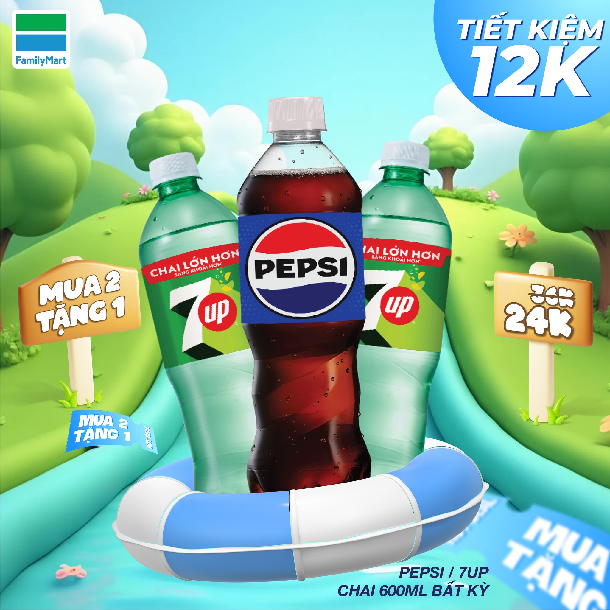FAMILY MART – BUY 2 GET 1 FREE