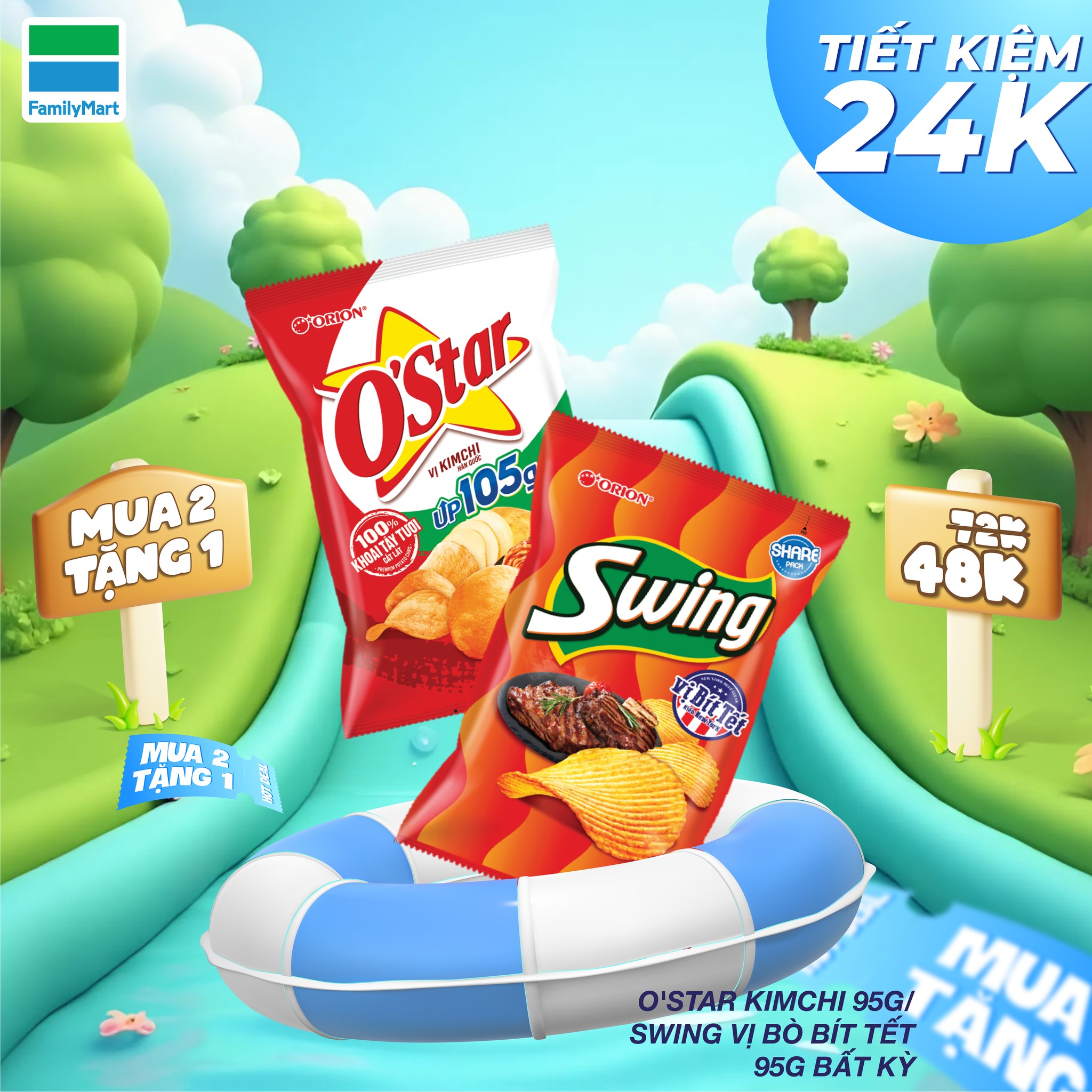 FAMILY MART – BUY 2 GET 1 FREE