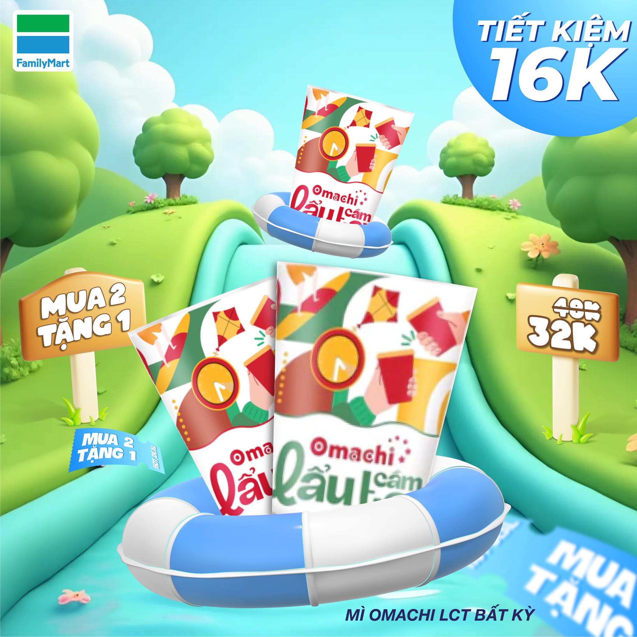 FAMILY MART – BUY 2 GET 1 FREE
