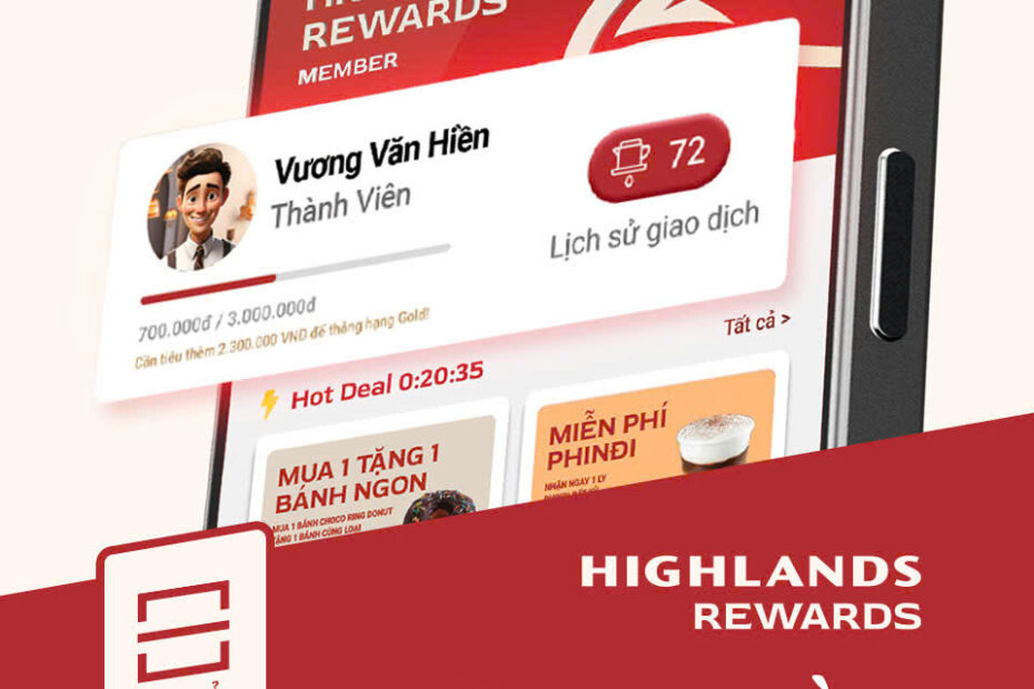 HIGHLANDS REWARDS SAY HI – EXCLUSIVE IN-STORE POINT COLLECTION PRIVILEGES
