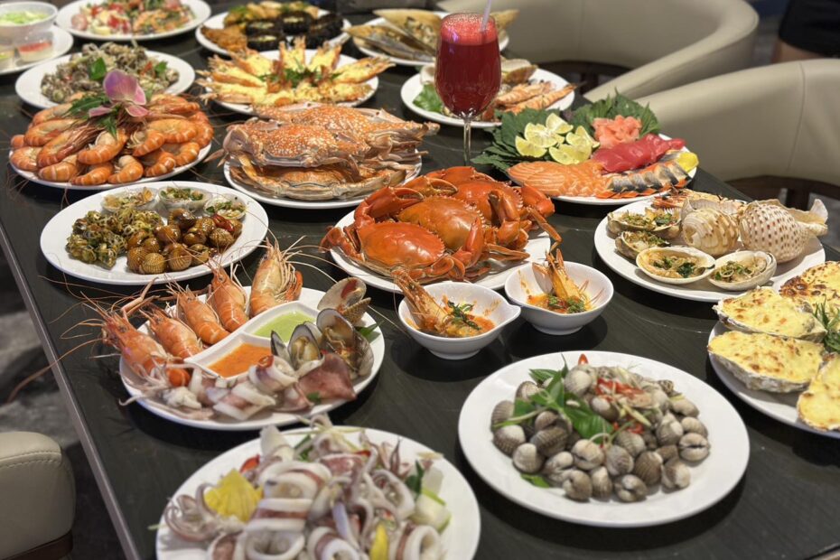 Buffet Poseidon HCM Has Nothing But the Best: Fresh – Variety – Delicious – Worth Every Penny!