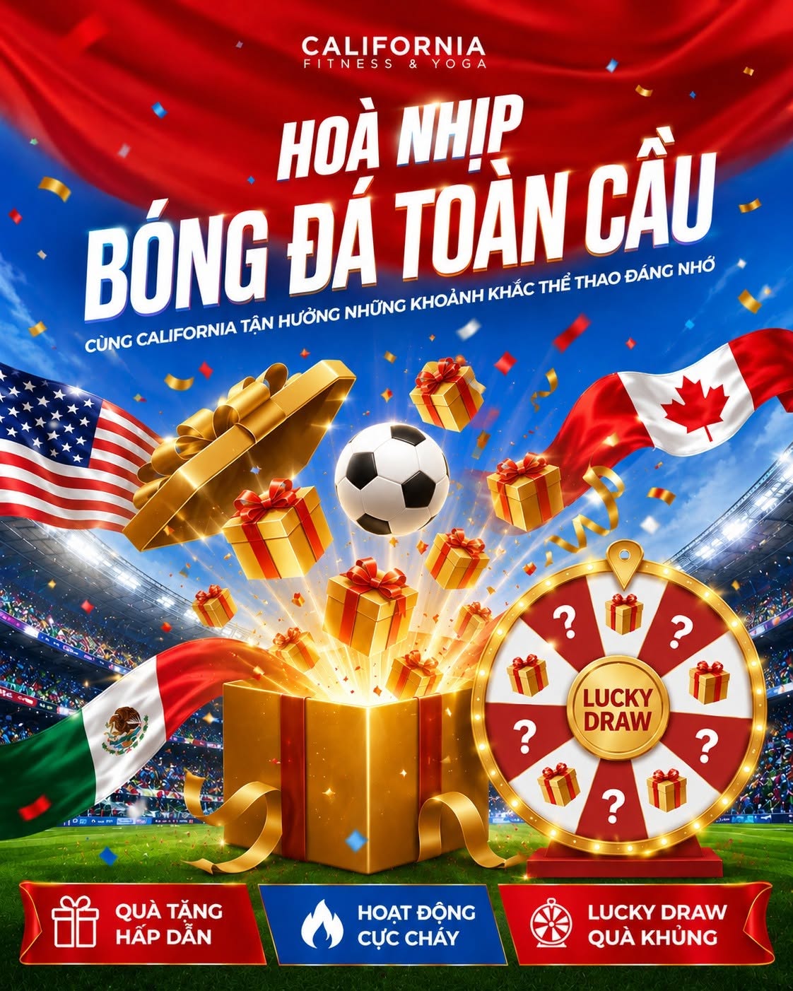 CALIFORNIA - NGÀY HỘI THỂ THAO LỚN NHẤT HÀNH TINH SẮP KHAI MẠC