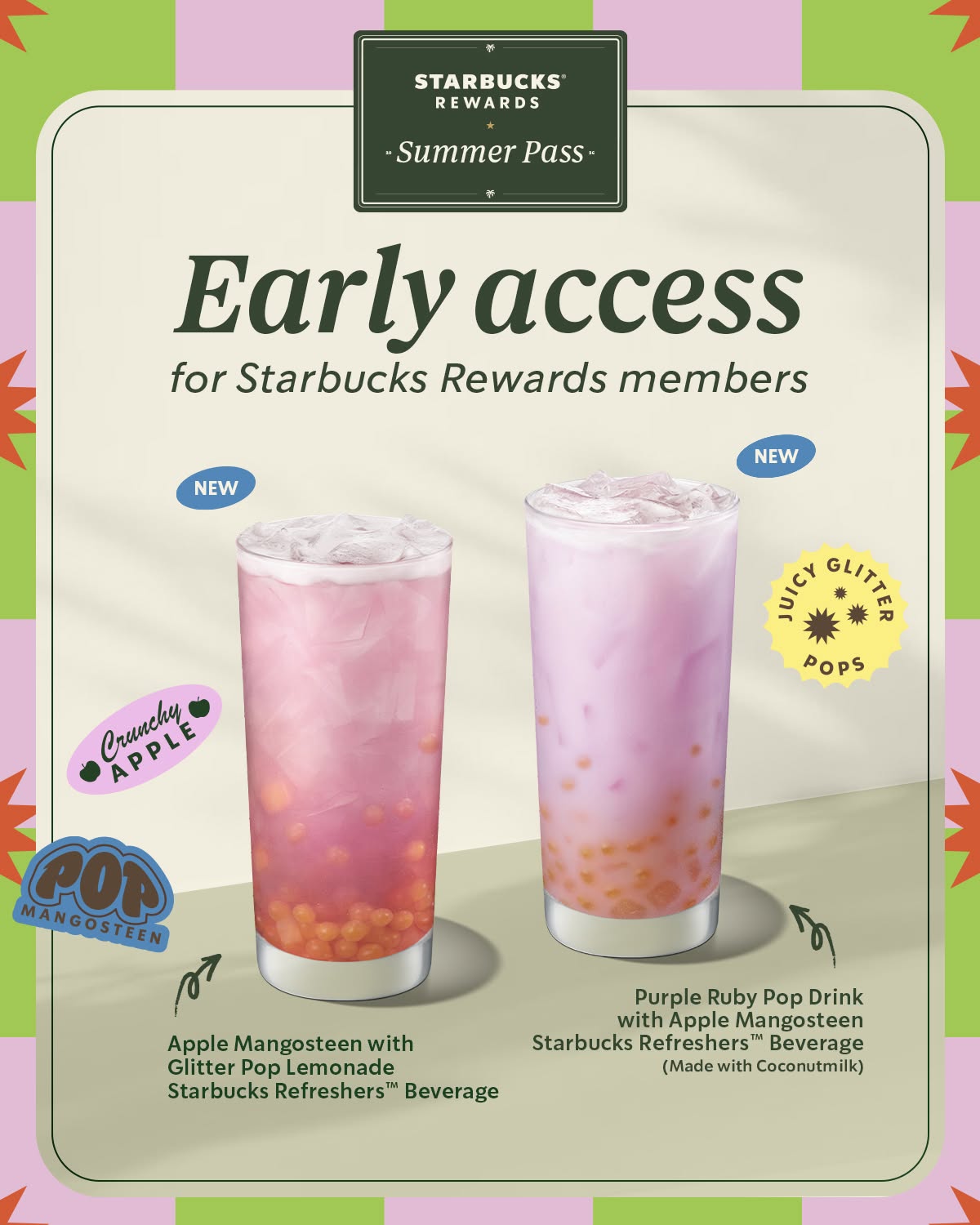 Starbucks Rewards - SIP THE SUMMER FIRST