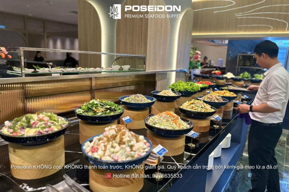 Thử Thách Ăn Sập Hải Sản Tại Buffet Poseidon | Đặt Bàn Ngay