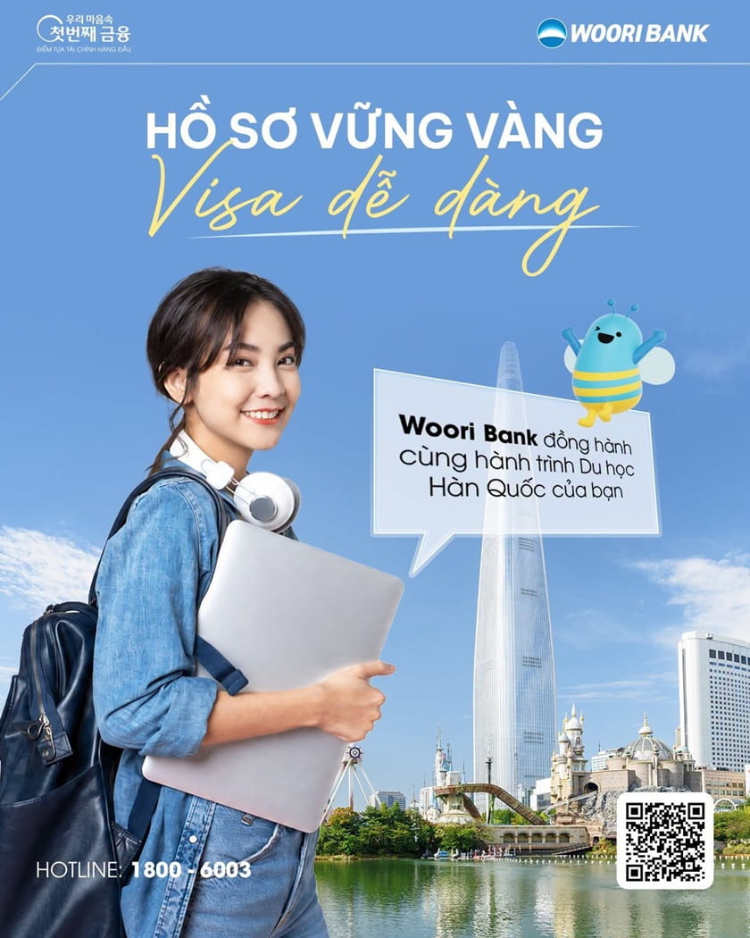 Du Học Hàn Quốc Dễ Dàng Cùng Tiền Gửi Đảm Bảo Woori Bank