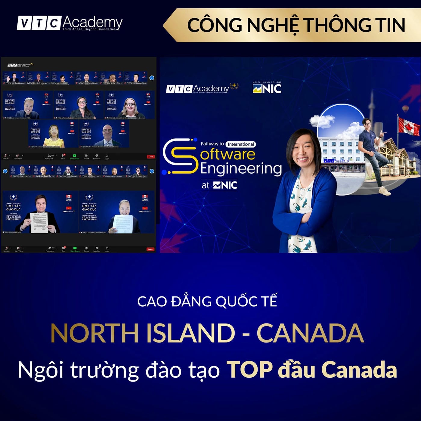 Du Học Chuyển Tiếp VTC Academy – Nhận Bằng Cử Nhân Quốc Tế Chuẩn Global