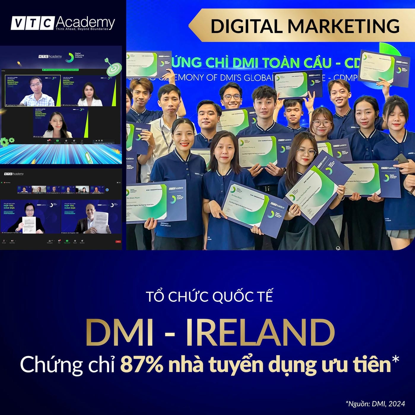 Du Học Chuyển Tiếp VTC Academy – Nhận Bằng Cử Nhân Quốc Tế Chuẩn Global