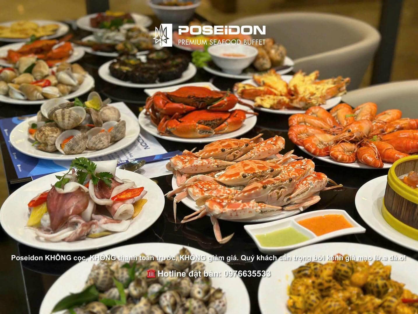 Poseidon Seafood Buffet – Fresh Feast & Warm Family Gathering Spot