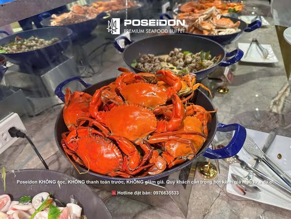 Poseidon Seafood Buffet – Fresh Ocean Feast & Warm Family Gathering